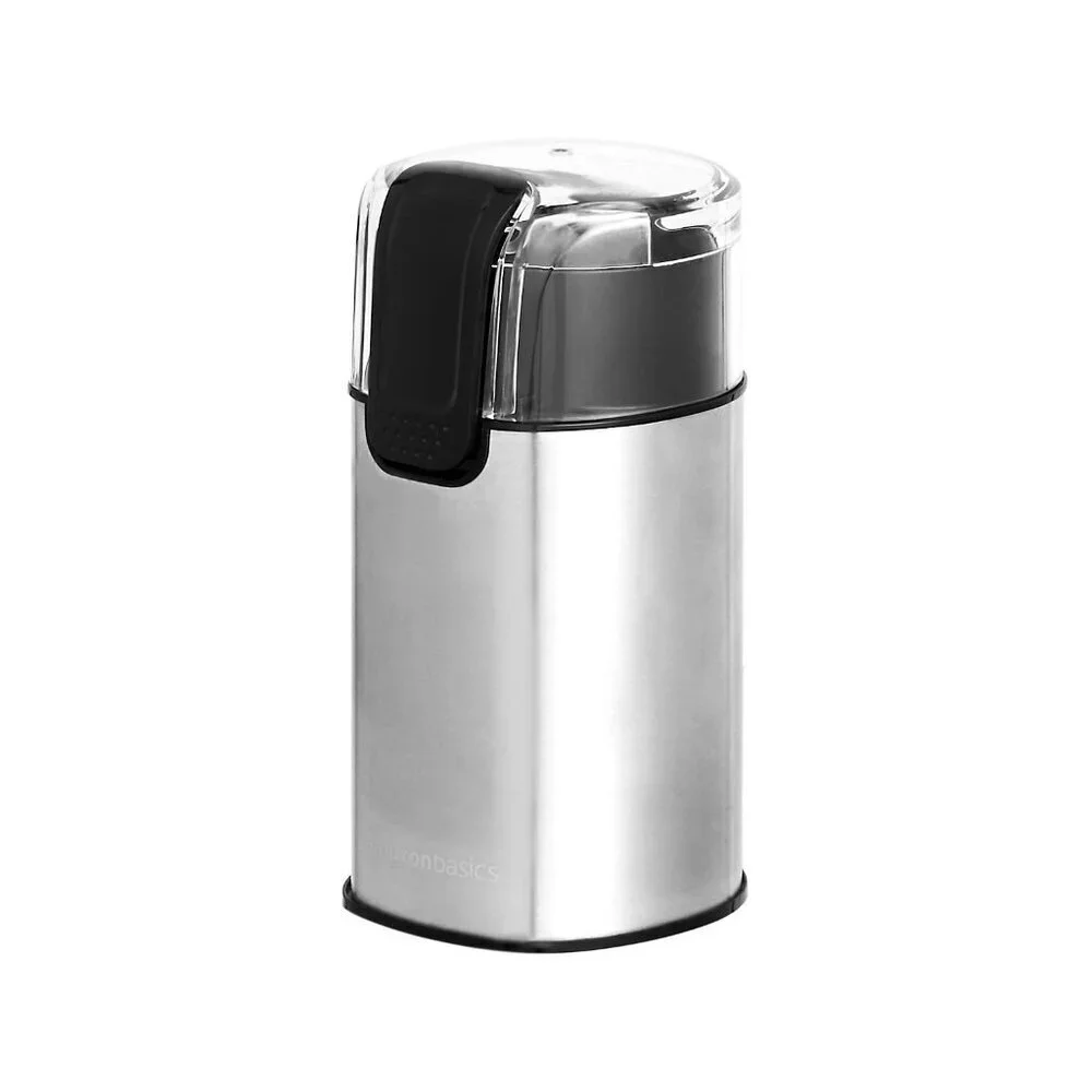 Electric Coffee Grinder Stainless Steel for Beans Spices Herbs Nuts